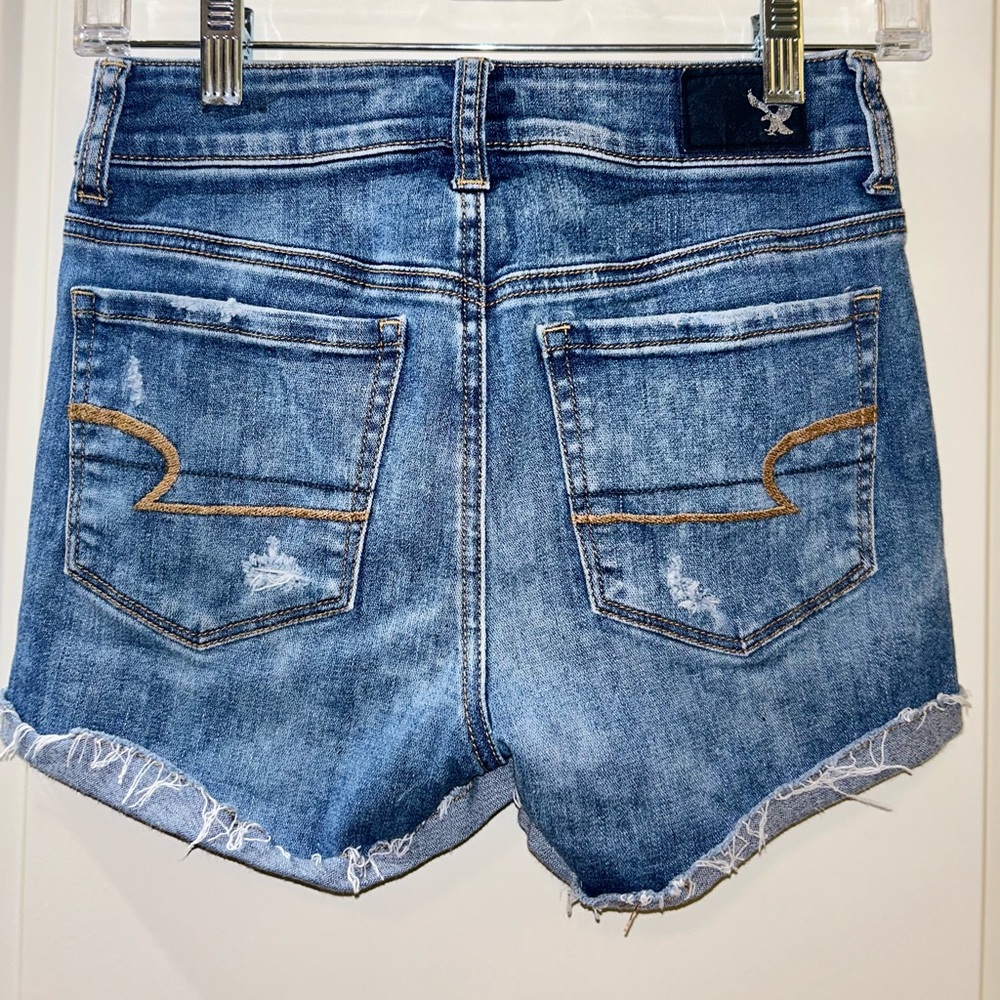 American Eagle Outfitters stretch denim shorts